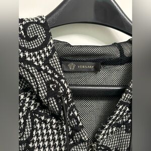 Authentic 🕸️ Versace GIUBBOTTO FELPA men’s zip up hoodie